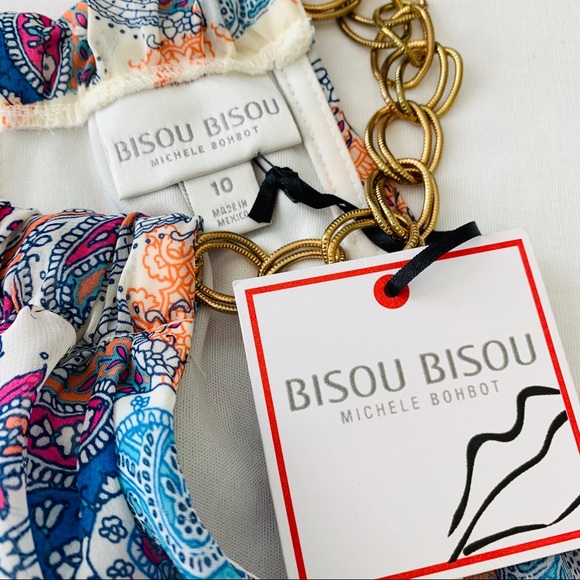 Bisou Bisou Cold Shoulder Trapeze Dress - Picture 2 of 8